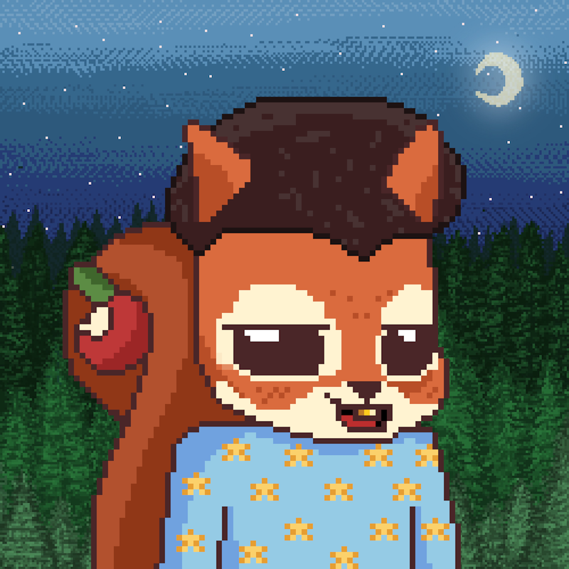 Pixel Squirrels #1250